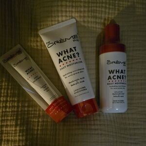 What Acne? Daily Moisturizer Set - White and Red